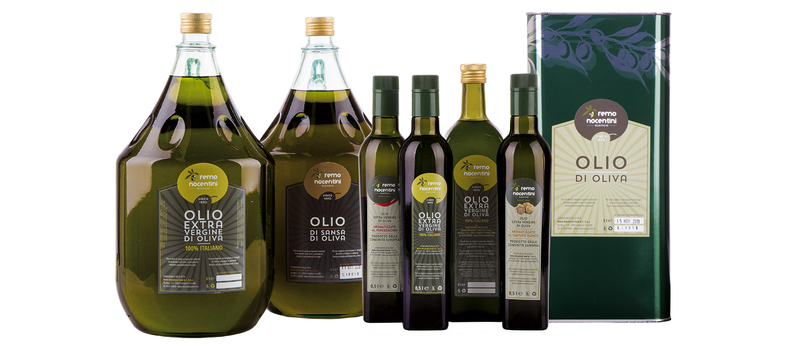 Oleificio Remo Nocentini – Olio di oliva, extravergine d'oliva italiano, oli aromatizzati
